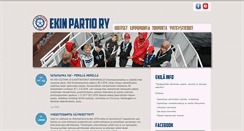 Desktop Screenshot of ekinpartio.fi